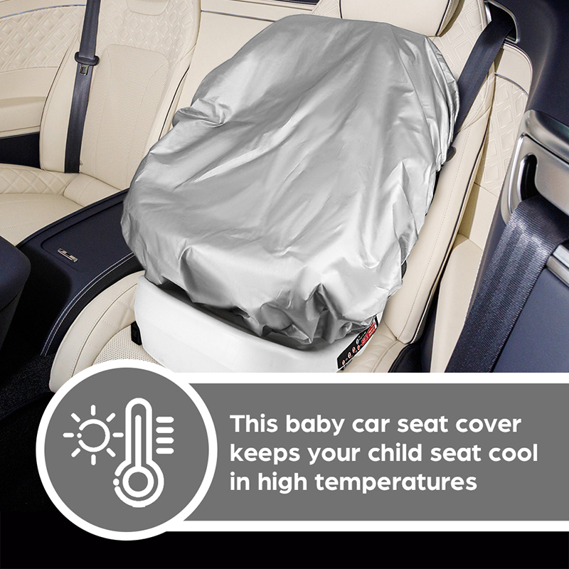 1PC Silver  Baby Car Seat Sun  - đánh giá và giá Travel Accessories For 3 Year Old