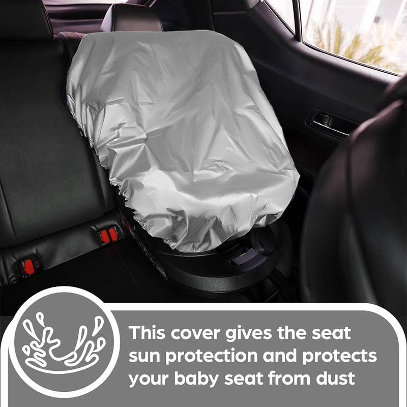 1PC Silver  Baby Car Seat Sun  - đánh giá và giá Travel Accessories For 3 Year Old