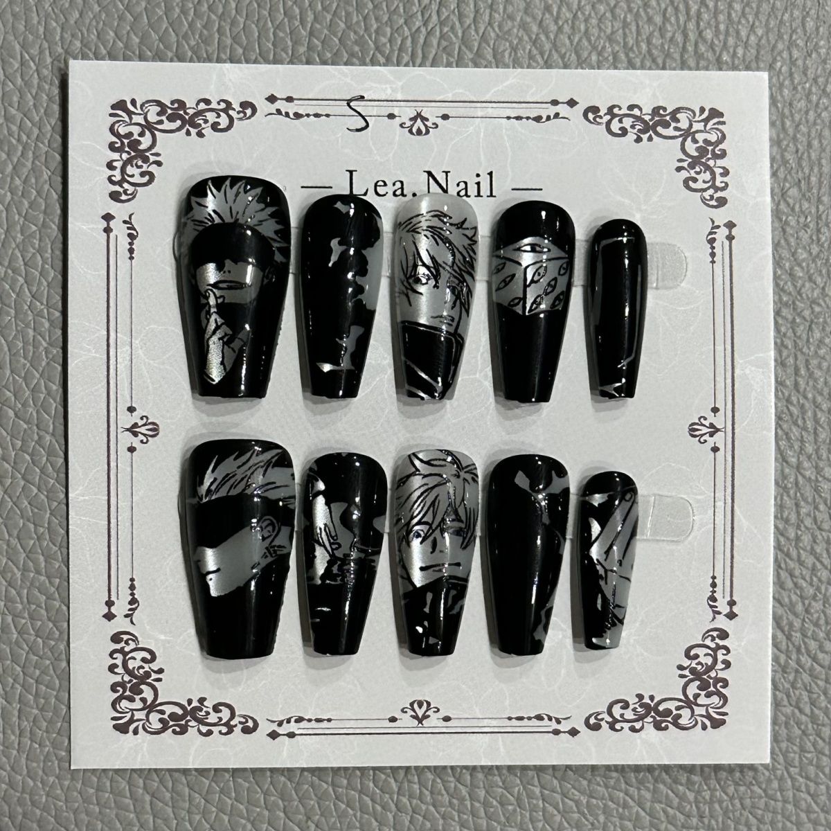 Gojo Satoru Manicure Cat's Eye - đánh giá và giá Travel Accessories Girly
