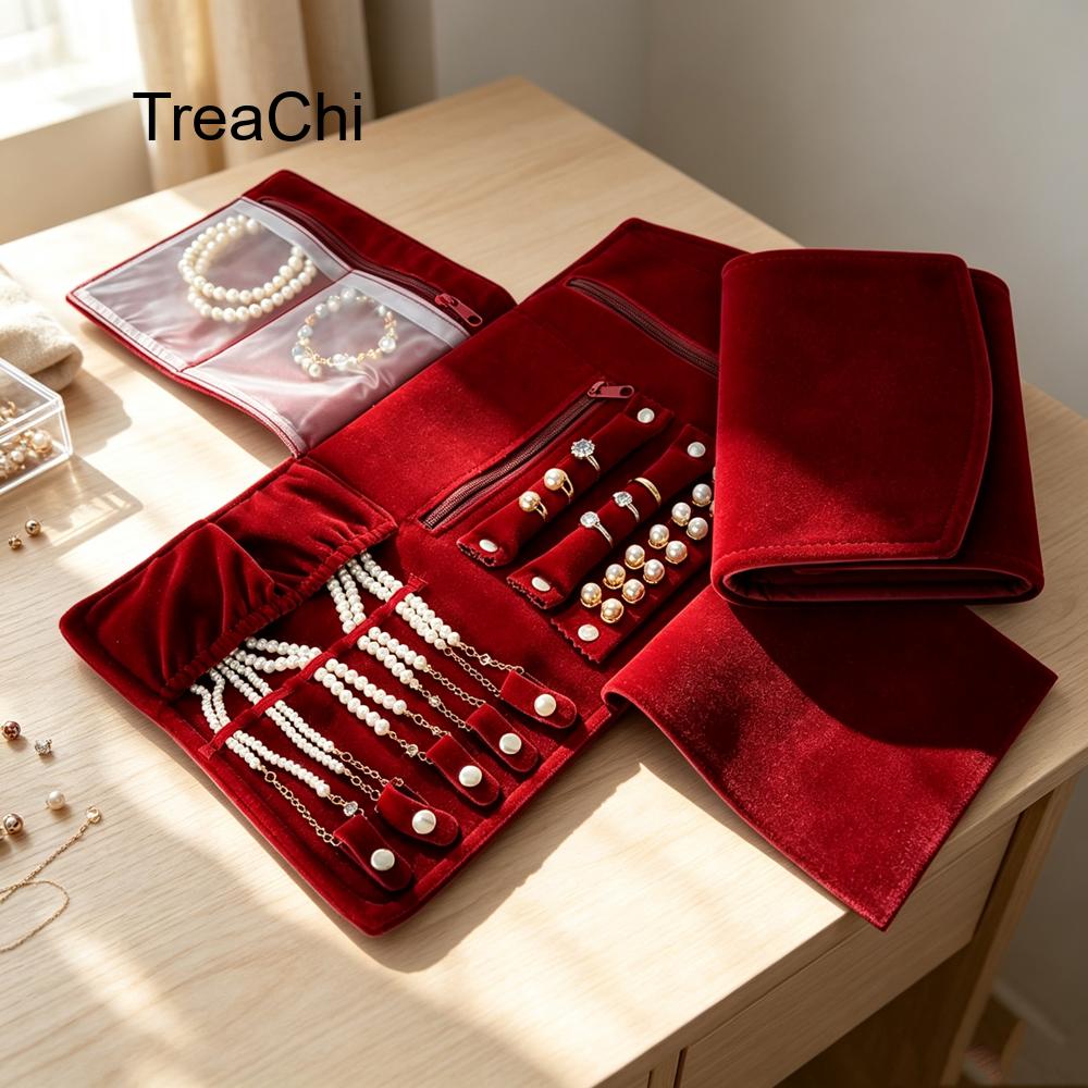 Portable and Three-Fold Jewell - đánh giá và giá Travel Jewellery & Accessories Organiser