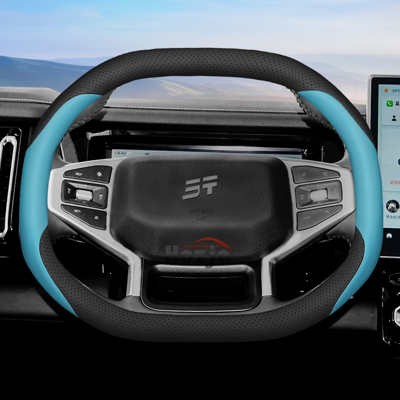 Leather Car Steering Wheel Cov - đánh giá và giá Travel Accessories You Need