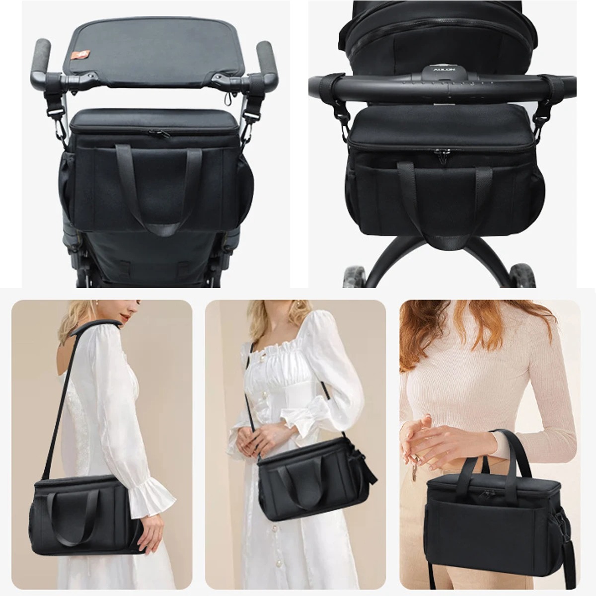 Stroller Organizer Bags Mummy  - đánh giá và giá Travel Accessories For 3 Year Old