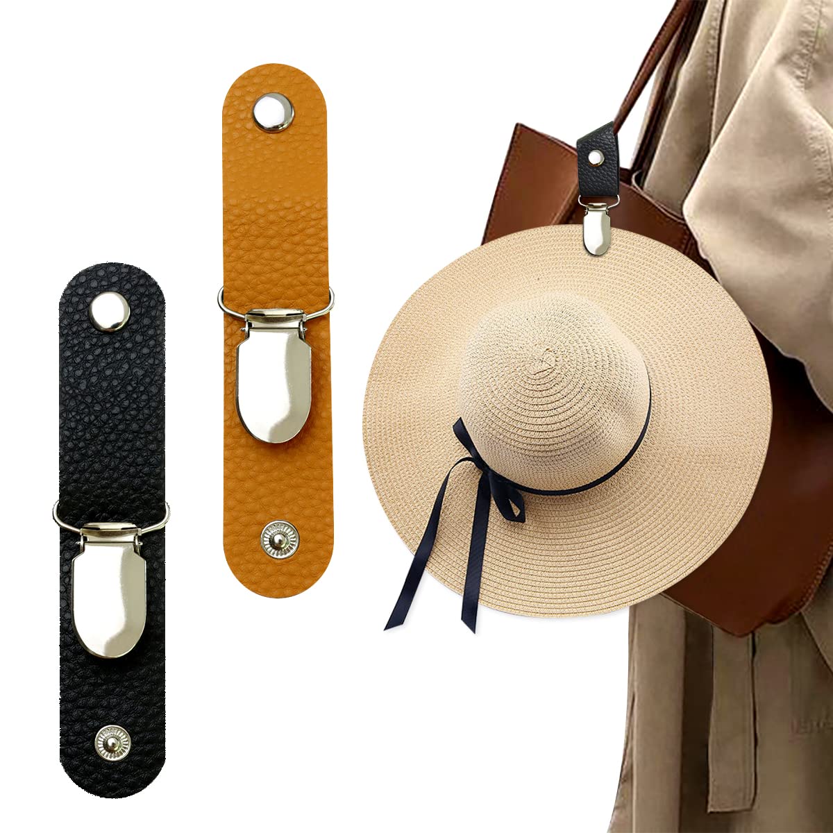 PU Leather Hat Clip for Travel - đánh giá và giá Travel Accessories Bag For Men
