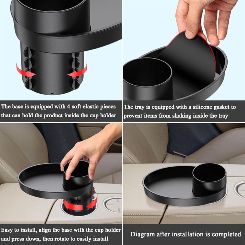 2 in 1 Car Seat Snack Tray Sta - đánh giá và giá Travel Accessories For Road Trip