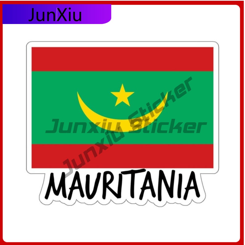 Mauritania Flag Travel Sticker - đánh giá và giá Travel Accessories Car